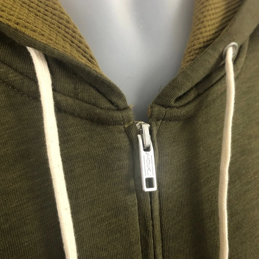 NWT J. Crew Olive Green Jacket Hoodie